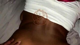 Thick Ebony Hotwife's Big Booty Bounces on BBC Bull's Huge Cock