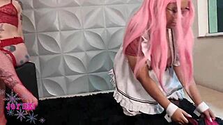 feel the thrill of turning into my perfect sissy under 18+ maid's sexy control