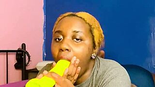 cute blonde babe grabs dildo craving cock suck yeah or nah