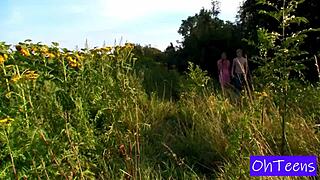 kitty wanna fuck mark in sunflower field right now??