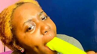 cute blonde babe grabs dildo craving cock suck yeah or nah