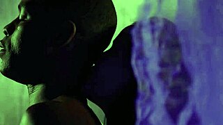 interracial pair displays strong female-friendly chemistry in intimate connection