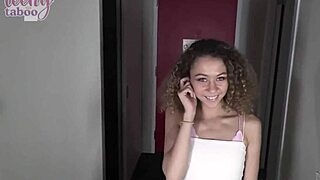 kinky blonde teen allie gets creampied deep by stepdad seth brogan after riding