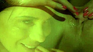 fitness room yoga girls with big natural tits scissor and orgasm