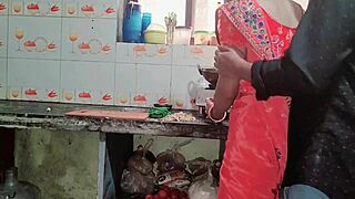 Bhabhi what you doing in kitchen i wanna fuck you will you let me?