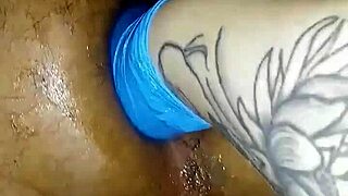 Amateur Girl Pegs Guy with Fisting Toys at Home