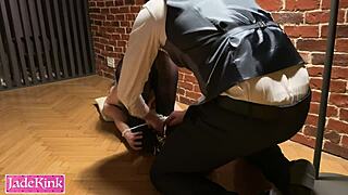 Tied Up and Punished With Deep Anal Creampie Fuck