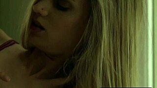 Skinny Blonde Italian Milf Strips Perky Small Tits Tease