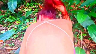 damn i risked it jerkin off to this cute skinny brunette babe on beach trail, her handjob n public fetish got me so hard...