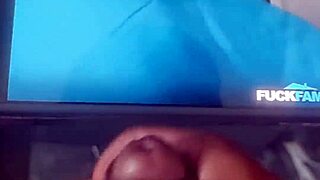 she masturbates watching backseat fucking while stepmom looks away