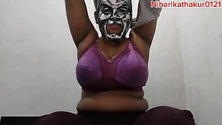 Halloween Horror Unleashes Wild Indian Doggystyle and Missionary Pounding