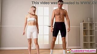yoga teacher leads tantric bliss with clubsweethearts beauty