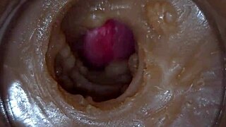 Pussy Toy Overflows with Precum Extreme 4K Vagina Close-Up Squirt