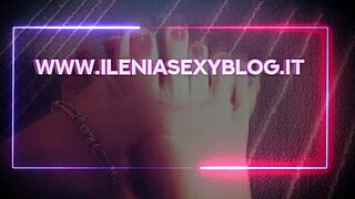 Lecca I Miei Piedini Italian ASMR Dialogues Make You Jerk Off Hard!!