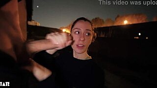 Slutty Teen 18+ie Risks Outdoor Public Facial Cumshot Adventure