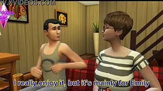 Hey boyfriend, watch your wife get railed by hubby's old friend in Sims 4 cuck story