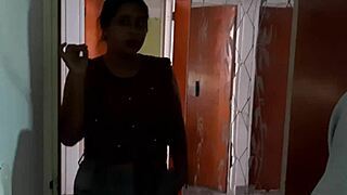 curvy latina neighbor slips out of panties for taboo bedroom fuck