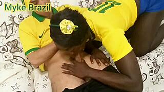 Fernanda Chocolate Fucks Myke Brazil Hard During Copa Game Watch