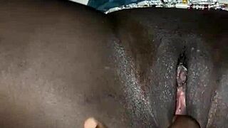 african maids tight shaved pussy gets fingered hard by me