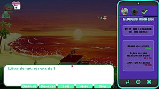 lets play paradise island he bends me over public pussy fuck