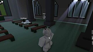 i went to church and pounded holy sister right there in roblox!!