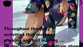 i gotta make him worship my feet pussy and heels outdoors... femdom rules!!