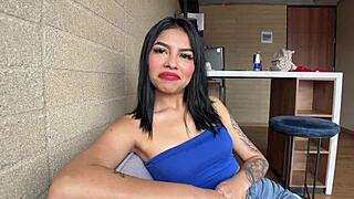 Young Latina Teen Feels Intense Passion in Her First POV Casting Fuck