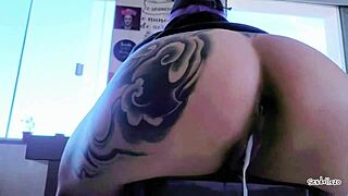stepsister babe's best anal creampie gaping moments with toys and cum