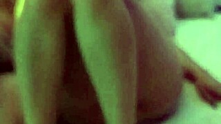 Latina stepsister sneaks huge cock anal fuck while mom away