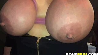 tied up big bbw tits punished rough in garage bondage homemade fat slut style