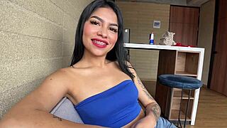 Young Latina Teen Feels Intense Passion in Her First POV Casting Fuck
