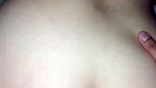 Chubby latina stepdaughter bent over for risky creampie pounding