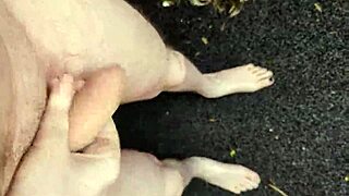 Midday Outdoor Solo Cock Stroke Risk