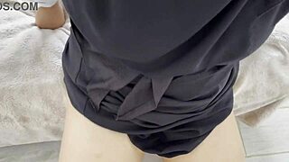 oh yeah, my arab stepmom's big ass shakes as she gets that creampie fill