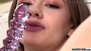 This tiny spinner slut craves rough anal ass to mouth with monster cock