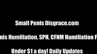 Your Pathetic Tiny Cock Is Way Too Small For Me!