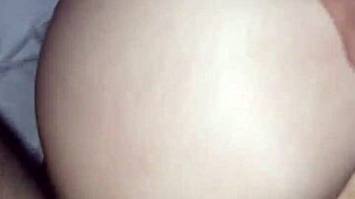 Chubby latina stepdaughter bent over for risky creampie pounding