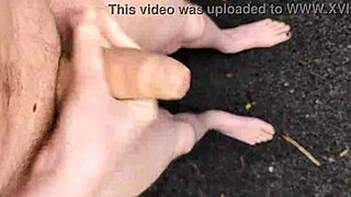 Midday Outdoor Solo Cock Stroke Risk