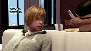 3D Shemale Stepmom Craves Hardcore Action with Massive Cock