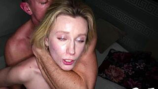 i couldn't stop her dripping cum all over my monster cock in rough pov quickie