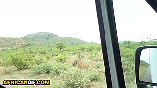 ever dreamed of sloppy throatfucking hot african girlfriend on safari pov?