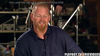playboy tv backstage secrets: heels, deepthroat teases and pussy reveals