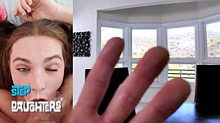 stepdad rips clothes off stepdaughter for raw pussy pounding