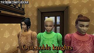 mysterious knights futanari adventure unfolds in part 1