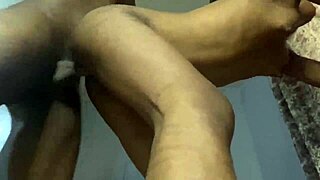 PETITE EBONY ROOMMATE BEGS FOR BLACK DICK BEFORE BED! 