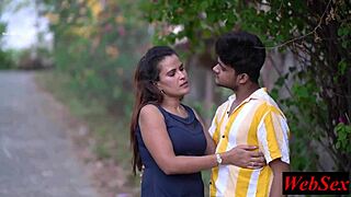 hey indian beauty reunites with love for outdoor romantic hardcore pounding