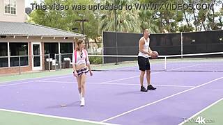 kristen the hot colegiala shows off her small perky tits so teasingly