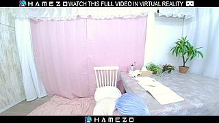 Japanese Chubby Mika Amimura Enjoys Steamy VR Sex Scenes Up Close