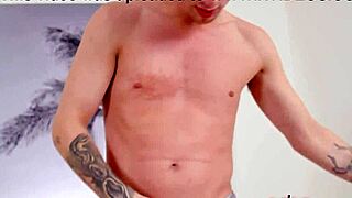 Ethan's Tatted Beauty Indica Marie Rims and Jerks Him Wild!