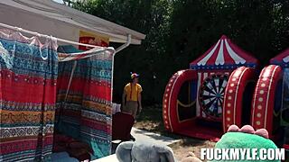 Ricky's Carnival Wrestle Turns Intense With Strong Bella